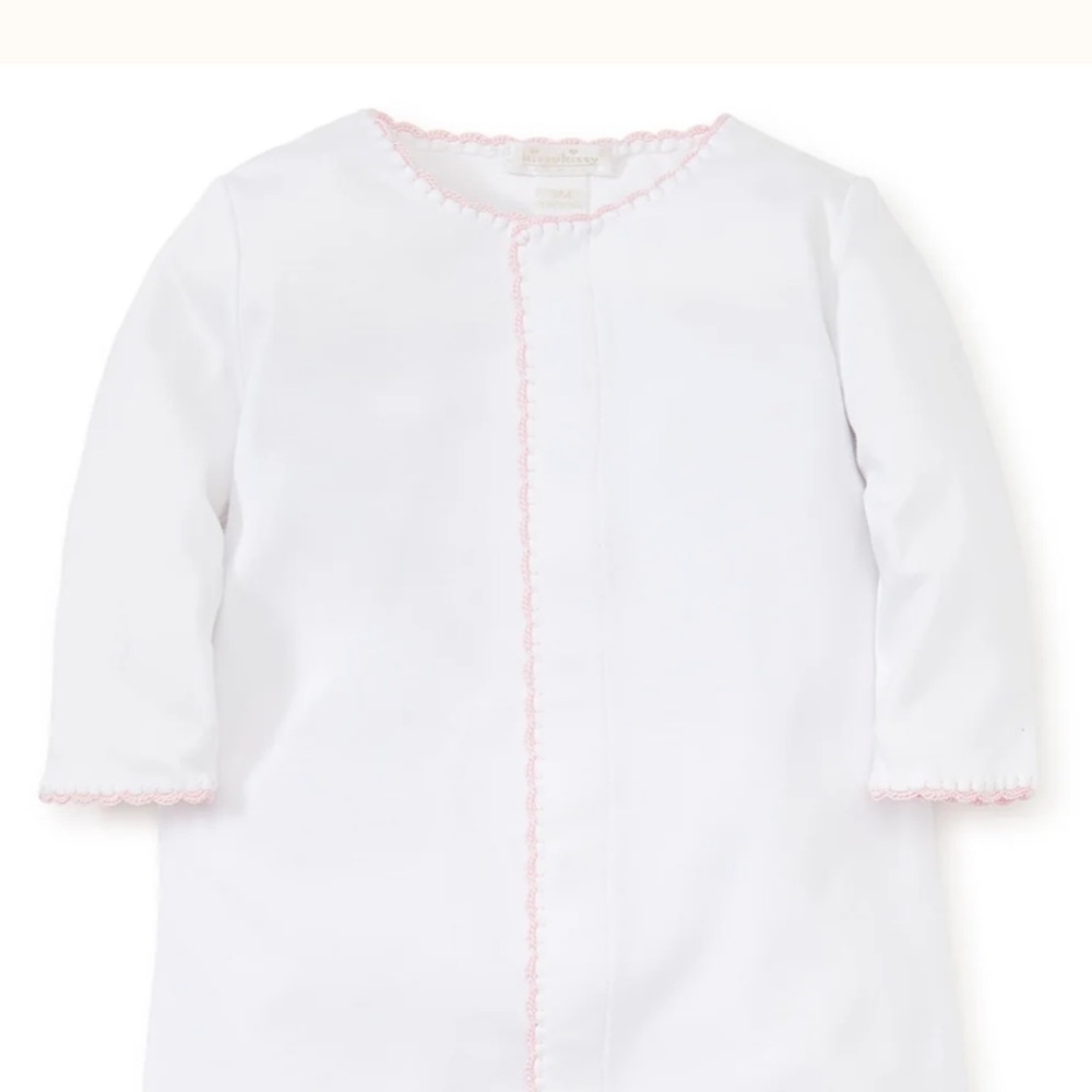 NWT Kissy PINK TRIM Converter Gown NB - Picture 3 of 8